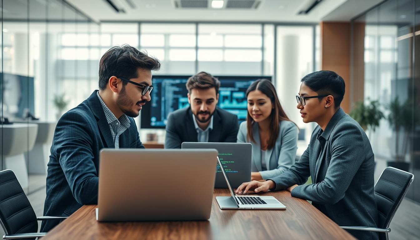 Enterprise system development for business infrastructure